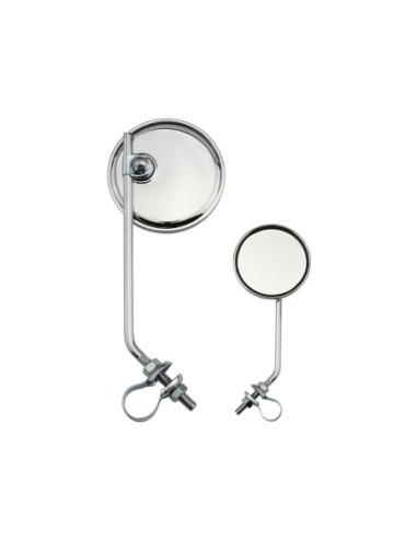 Round Mirror All Chrome.